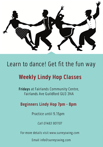 Weekly Lindy Hop Classes
